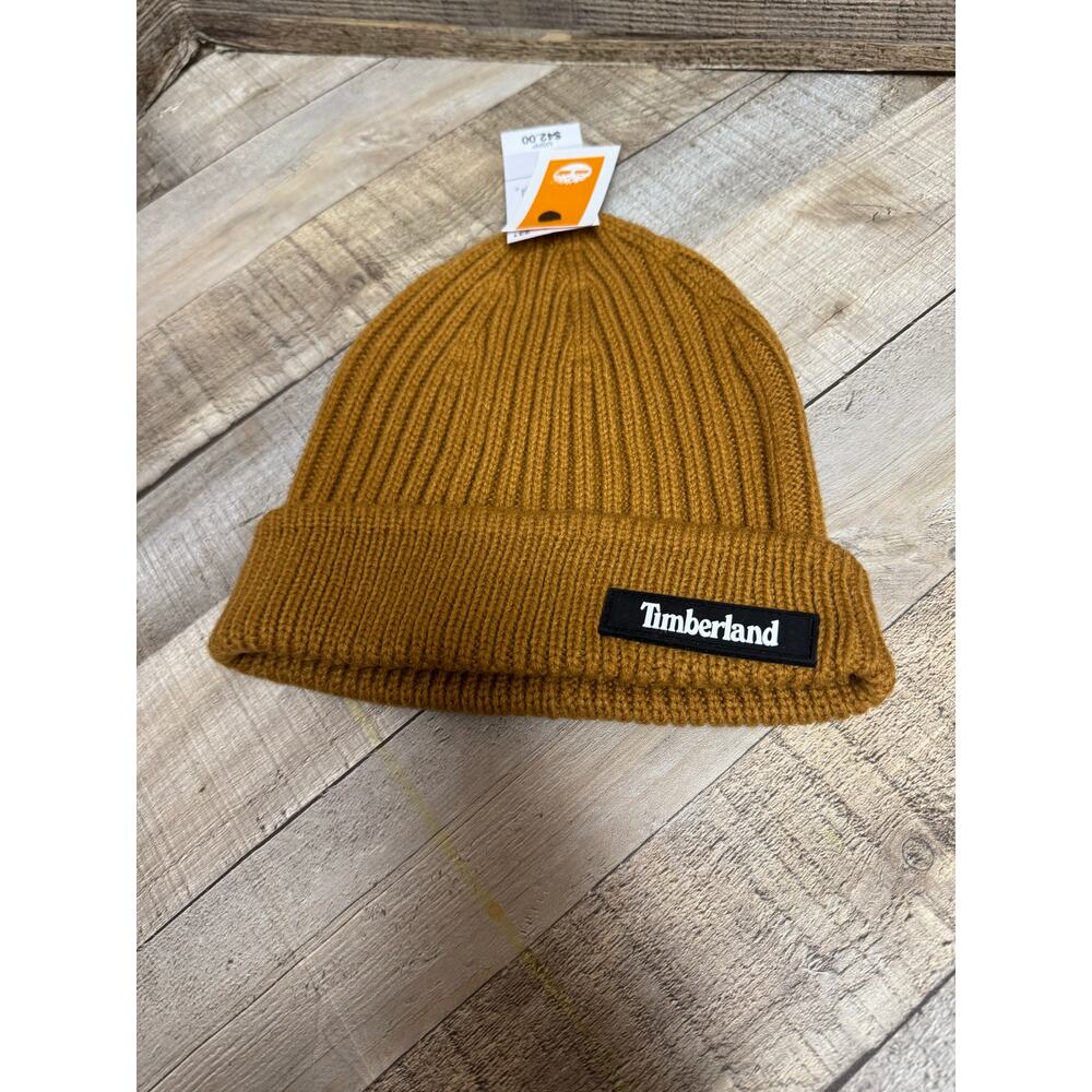 NWT Timberland Beanie Rust O/S